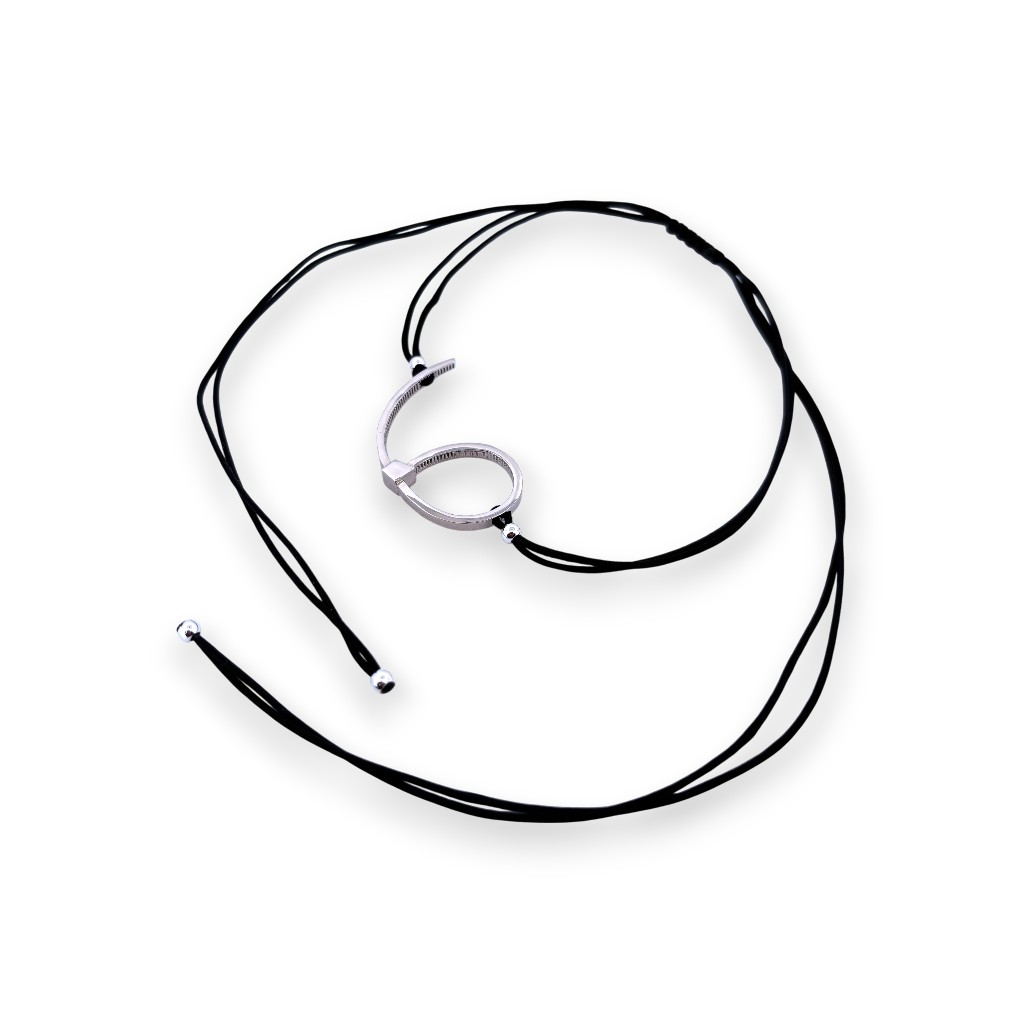 Tie-Wrap Γούρι 2026 Choker Κολιέ Μοντέρνος Συμβολισμός & Κομψότητα (G2026OC)